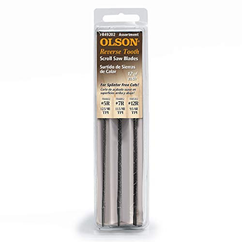 Olson SA4920-36-Surtido Reverse/Diente De Desplazamiento Hojas De Sierra
