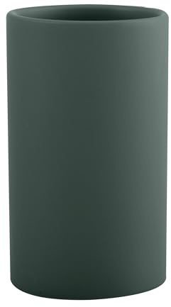 Spirella Vaso para CEPILLOS DE Dientes Mate-Tube Matt, Verde Oscuro, Único