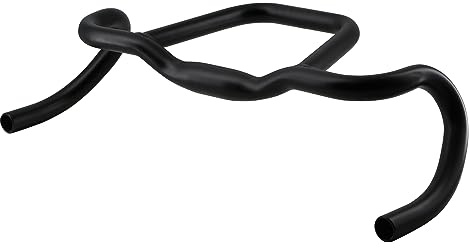 SENQI Bicycle Drop Handlebar Aluminum Alloy Round Tube Gravel Handlebar 31.8 Diameter, 420mm-520mm,440mm-540mm,460mm-560mm 20mm Sink Height, for Touri(440mm-540mm)