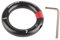 Keenso Abseilring, Abseil-Verbindungsring, Kletter-O-Ring, 2400 Kg Bruchkraft, Effizient, Abnehmbarer Kletter-O-Ring, Kletterverbindung, Sicherung für Baumpfleger-Rettungsaufsteiger