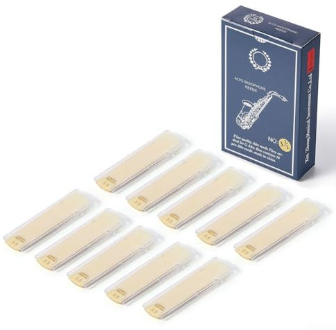 für Woodwind Altsaxophon-Blätter, Stärke 1 0 3 5, stabiler Klang, luftgetrocknet (Stärke 1,5)