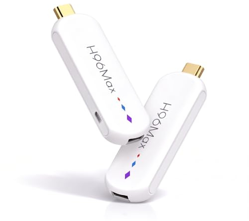 SENECESLI för Android 14.0 TV-box, 4K Ultra HD Streaming Mediaspelare, Smart Digital-TV-sticka med Röststyrd Fjärrkontroll, RAM 2 GB ROM 16 GB, 2.4G 5G Dual WiFi
