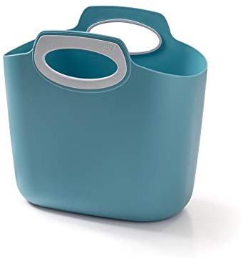 G.F. SRL, FOR2 Everyday, Sac Plastique, Conteneur multifonction, avec Poignée L Bleu foncé (Air Force Blue)
