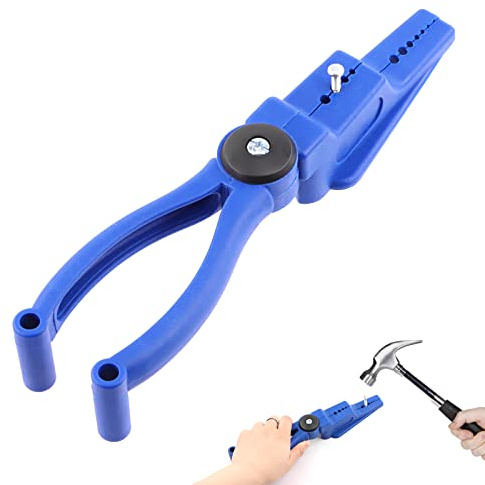 Swpeet Pinze per giunture per dita di manomissione per unghie di sicurezza in plastica, pinze in plastica di sicurezza Unghie sicure Pinze per giunture per unghie martellanti Maggiore sicurezza