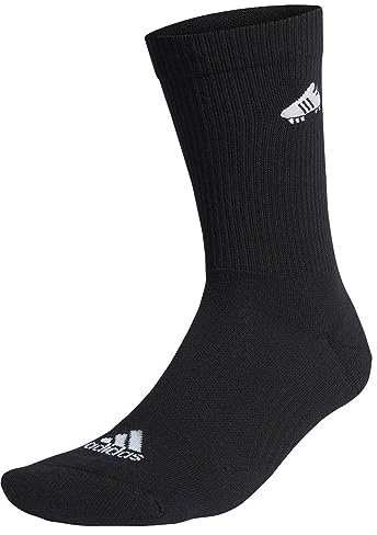 adidas Soccer Boot Embroidered Socks, Calzini Unisex - Adulto, Black/White, 45-48