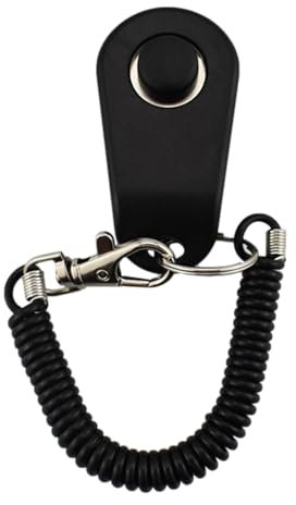 Hundetrainings-Clicker, Welpen-Clicker mit Handschlaufe, leicht und langlebig, Haustier-Trainings-Clicker für Katzen, Welpen, Vögel, Haustier-Trainings-Clicker für Hunde, Clicker-Werkzeuge für