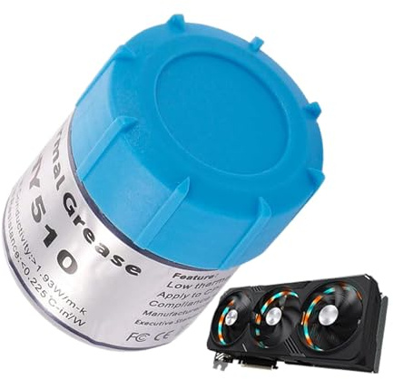 MLqkpwy - Pasta térmica para procesador, pasta térmica para disipador de calor - pasta térmica conductiva - pasta de silicona con compuesto térmico, pasta de CPU para refrigeración