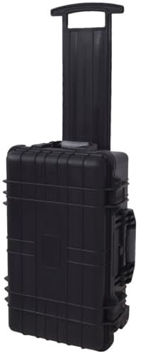 Werkzeugkoffer/Gerätekoffer mit Schaumstoffeinlage und Rädern, Somanki Werkzeugtrolley, Werkzeugset, Werkzeug-sets, Tool Set, Werkzeugtasche Gefüllt