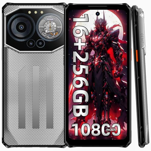 IIIF150 B3C Rugged Smartphone, 10800mAh Battery, 16GB RAM+256GB ROM/1TB Rugged Phone, 6.6 Screen & 1.1 Sub Screen, 50MP Camera, Android 14, IP68 Waterproof, 4G Dual Sim-free&Unlocked Mobile Phones