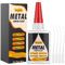 Super Glue for Metal and Stainless Steel 35g - Ultra Strong, Heavy Duty Waterproof, Heat Resistant, Quick-Dry, Clear Glue for Strong Bonding Between Metals, Other Materials, Jewelry Making