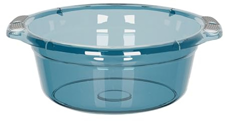 BONKZEBU Plastic Wash Basin, Dish Basin with Handles, Kitchen Dish Wash, Portable Tub for (XL)