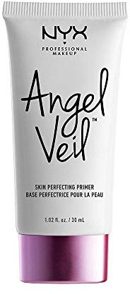 NYX Professional Makeup Basis, Angel Veil Skin Perfecting Primer, Leichte Textur, Seidiges Finish, Glanzkontrolle, Vegane Formel