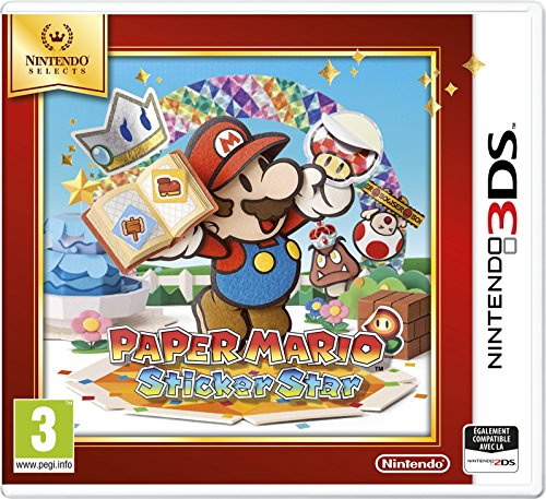 Papier Mario Sticker Star Select 3DS Spiel
