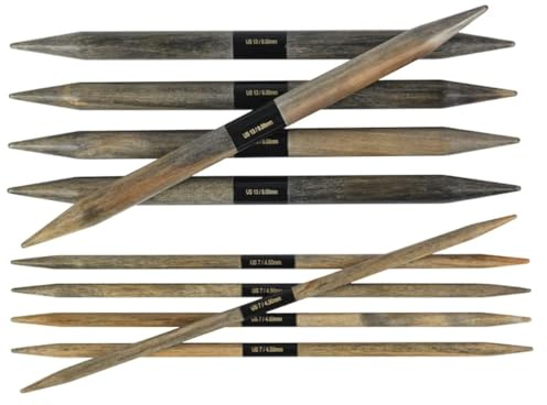 Lykke Driftwood 8 inch Double Pointed Knitting Needles, Set of 5 (US 7/4.5mm)