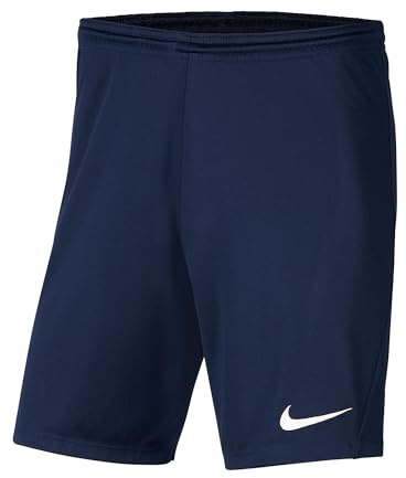 Nike Unisex niños Pantalones Cortos de Deporte, Midnight Navy/White, XS