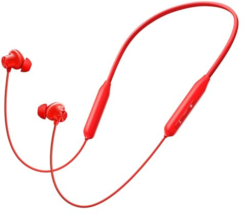 OnePlus Bullets Wireless Z3 Bluetooth 5.0 in Ear Earphones, Spatial Audio – 12.4 mm Drivers, 36 Hrs Battery Life (Samba Sunset)