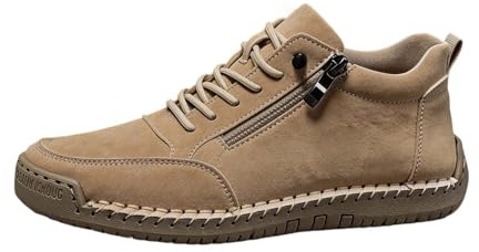 Generiska unisex fritidsskor att glida in i med dragkedja på sidan bekväma platta skor att springa moderna enfärgade loafers
