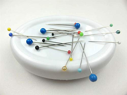 Ovinaht - Magnetnadelkissen oval - weiß