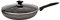 SQ Professional UNA Aluminium Cookware 22cm Frying Pan with Lid & Long Handle Chef's Pan for All Hobs Non-Stick Induction Frying Pan Egg Omelet Pan (22cm)