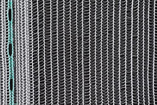 EINSIDE Rete per ponteggio protettiva ad alta resistenza HDPE, 1,8 x 25 metri (50 gr/m²), Bianco 5 pezzi