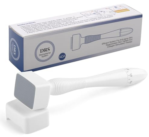 HENGBIRD Derma Stamp, Derma Pen Ajustable Microneedling Derma Stamp Microneedling Pen Microneedling Roller Beard Roller Microagujas Sello Bart Roller Dermaroller Pelo Dermaroller Pelo Cuero Cabelludo