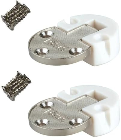 cyclingcolors 2x charnière ronde porte meuble diamètre 30mm longueur 45mm angle ouverture 180°