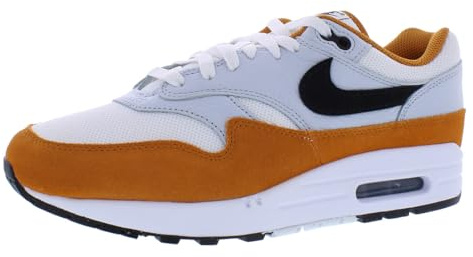 Nike Air Max 1 Herren Trainers FN6952 Sneakers Schuhe (UK 9 US 10 EU 44, White Black Monarch 101)