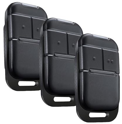 3 pour 2401539 Télécommande Motorisation Portail Portes de Garage 2 Canaux 433.42MHZ Garantie de 3 Ans