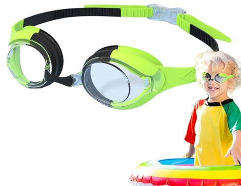 Ranley Occhialini da nuoto per bambini, occhiali per bambini,Anti anti anti - occhiali da piscina per ragazze | Vista ampia degli occhiali con protezione UV per bambini bambini