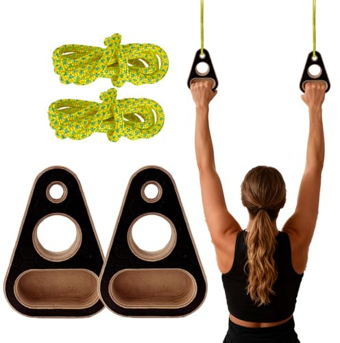 Hangboard Da Arrampicata - Attrezzatura Fitness In Legno | Tavola per Allenamento alle Trazioni - per Casa Palestra Garage Uomini Donne Adulti Principianti Professionisti