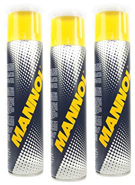 MANNOL Textile Foam Lot de 3 nettoyants pour tissus 650 ml