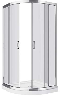 Mona-NW Modern Neo Round Shower Enclosure Kit with Acrylic Base without Walls