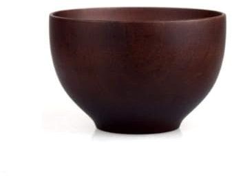 SAGIUSDM Scodella per Spaghetti in Legno di Alta qualità in Stile Giapponese Scodella per minestra in Legno Servizio da tavola, 10,5x6,8 cm