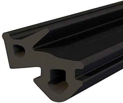 DQ-PP Fensterdichtung | Schwarz | 1 Meter | S-1126 VEKA | PVC Fenster | Gummidichtug Dichtung Dichtband | Kunststofffensterdichtungen | ALU Profildichtung Türdichtung
