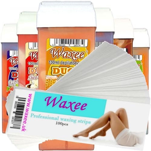 Rullo da 100 ml, cartuccia di cera roll-on ARGAN- TOP FORMULA Warm Soft Wax (12 x 100 ml cartuccia di cera roll-on