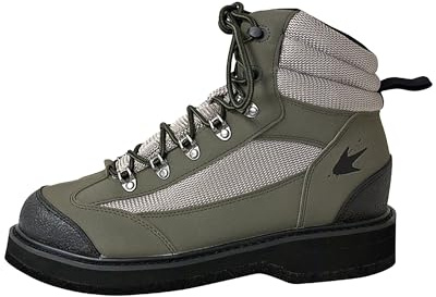 FROGG TOGGS Hellbender Fishing Wading Boot Felt Or Cleated Bottes de pêche Homme, Feutre, 8 UK