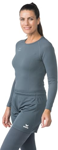 Erima unisex - vuxen Athletic Långärmad tröja funktionsunderkläder (2252107), slate grey, M