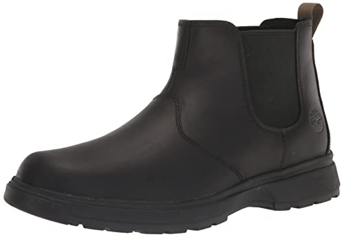 Timberland Men's Atwells Ave Chelsea Boot, negro azabache, 40 EU
