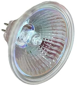 DLEDMOP Bombilla halógena Mr16 de 50 W bombillas halógenas de 24 V 20 W 35 W Base Gu5.3 de 2 pines para lámpara de inundación de interior o exterior para paisaje (1PCS / 50W)