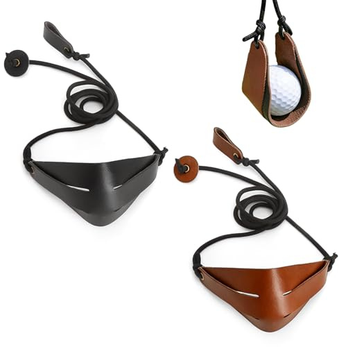 WOKICOR 2 Pezzi Fionda da Pastore, Fionda Manuale con Tasca per Fionda in Microfibra e Paracord - Accessorio Fionda Outdoor per Golf, Tennis, Larp e DIY