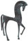 Design Toscano - Figurín de Hierro Fundido para Jardín, Bronce, Escultura, Clásica, Caballo