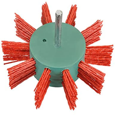 Osborn 7811401912 - Cepillo circular segmentado con vástago de 6 mm y filamento de Ø 0.90 mm (100x23x25)