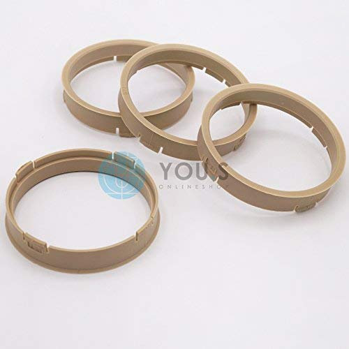 4 x ZENTRIERRINGE DISTANZRING für ALUFELGEN S55 73,1-67,1 mm CMS, DBV, Proline Wheels, Schmidt Revolution