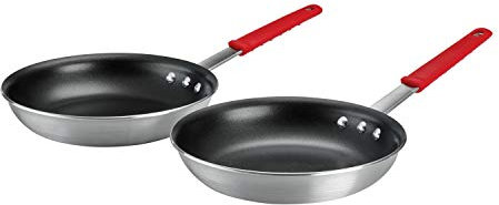 Tramontina Aluminum Nonstick Restaurant Professional 2-Piece 10 Fry Pan Set, Satin