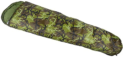 Fox Outdoor Mumiensovsäck Sovsäck, M95 CZ kamouflage, 2-lagers fyllning