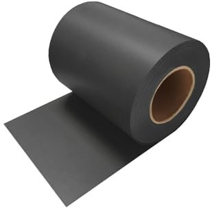 Premium PVC Sichtschutzstreifen für Doppelstabmatten - für Gartenzaun 35m x19cm Sichtschutz für den Zaun Made in Germany (35 meter, Grau)