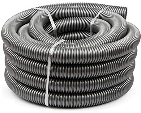 Piarktoy Tubo roscado interior de 40 mm/exterior de 48 mm, tubo de fuelle industrial para aspiradoras