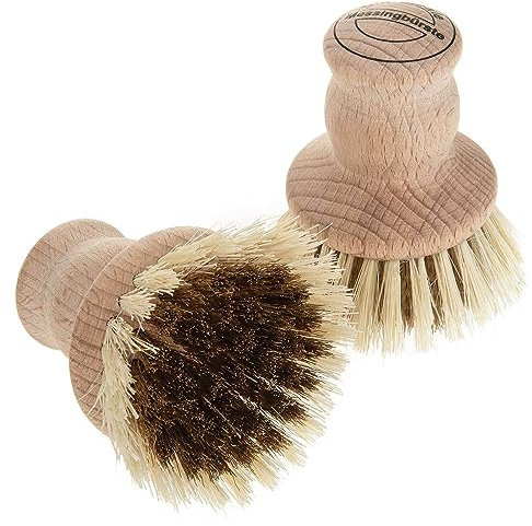 SIDCO Grillbürste 2 x Messing Bürste Herdplattenbürste Messingbürste Reinigungsbürste