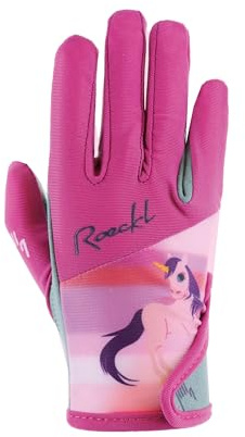 Roeckl Sports Reithandschuh KOPPL, Kids&Youngst. Sommer Handschuh, Rose 3