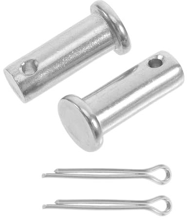 IWOWHERO Alignement En Acier Inoxydable 1 Jeu B Trou De Goupille Métal Cylindrique Plat
